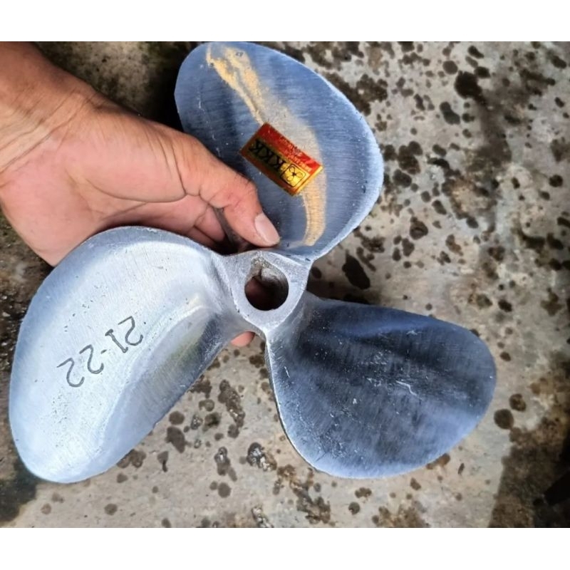 Cánh quạt lá nhôm 3 x 21-22 / 20-21 quạt cánh quạt thuyền câu cá d3 x 21-22