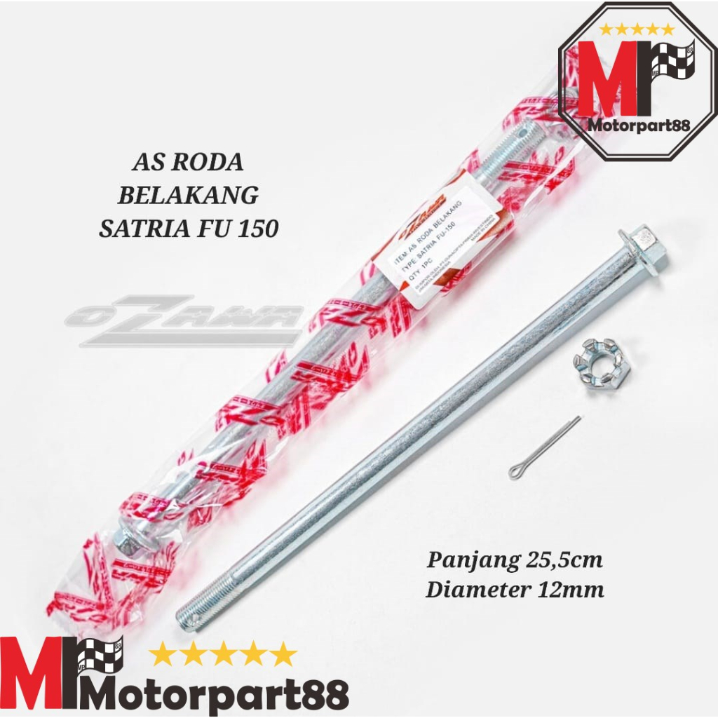 SATRIA FU 150 OZAWA AXLE SAU