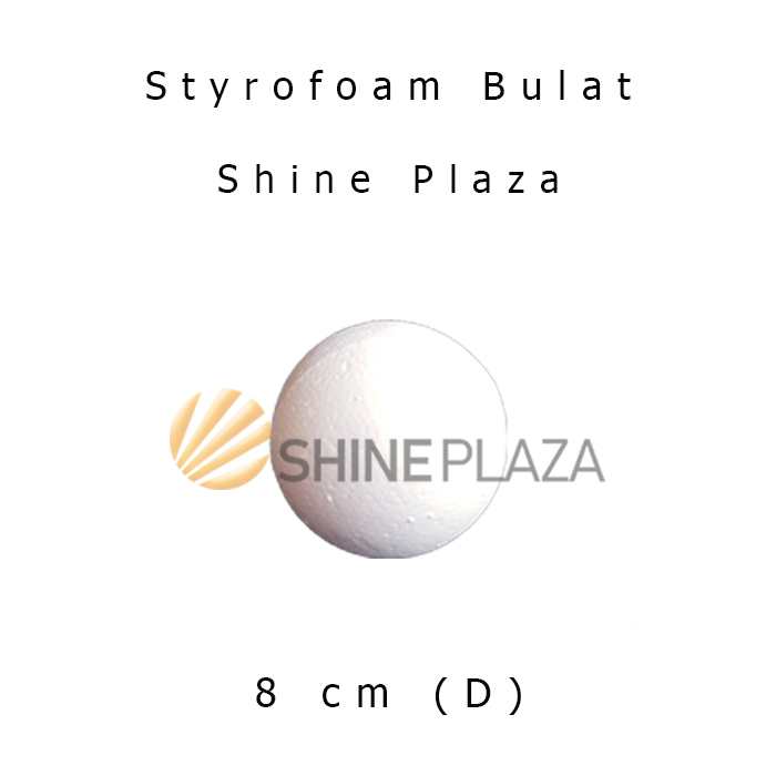 Đường kính bóng nút chai tròn xốp 8cm - Styrofoam Dummy Planet Solar System Chất liệu thủ công 8 cm