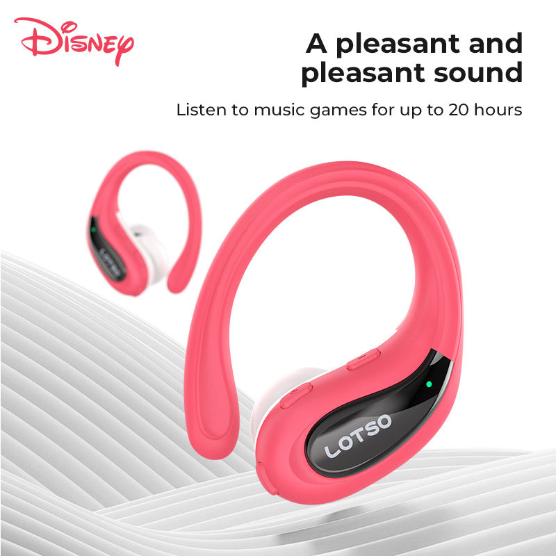 Tai nghe thể thao Disney S28 Không dây Bluetooth 5.3 Tai nghe TWS không thấm nước Hifi Tiếng ồn Micrô Hủy Micrô