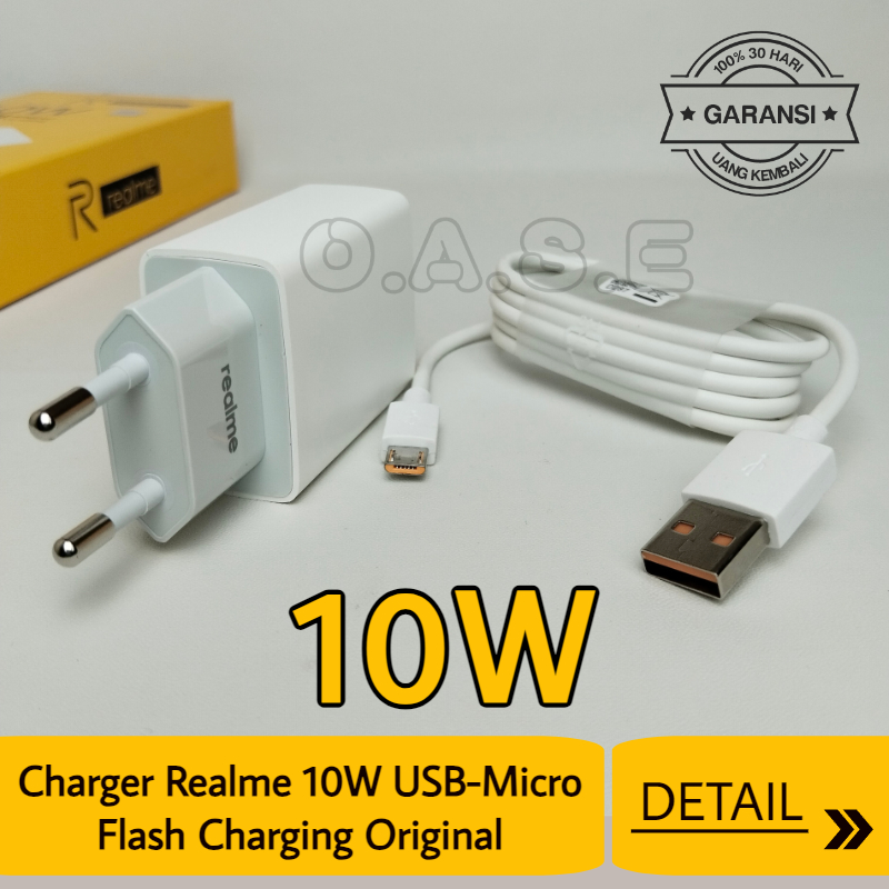 Bộ sạc Micro USB sạc Flash Realme 10W