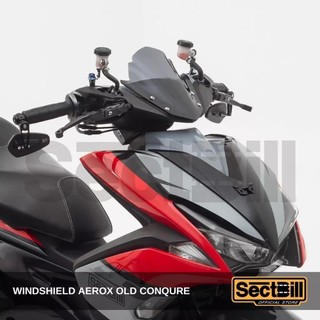 Kính chắn gió máy dò aerox 155 nvx loại sơn mài