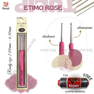 Móc Đan Hoa tulip Bằng Kim Loại - hakpen / Đan Dây (Máy Kim Loại)