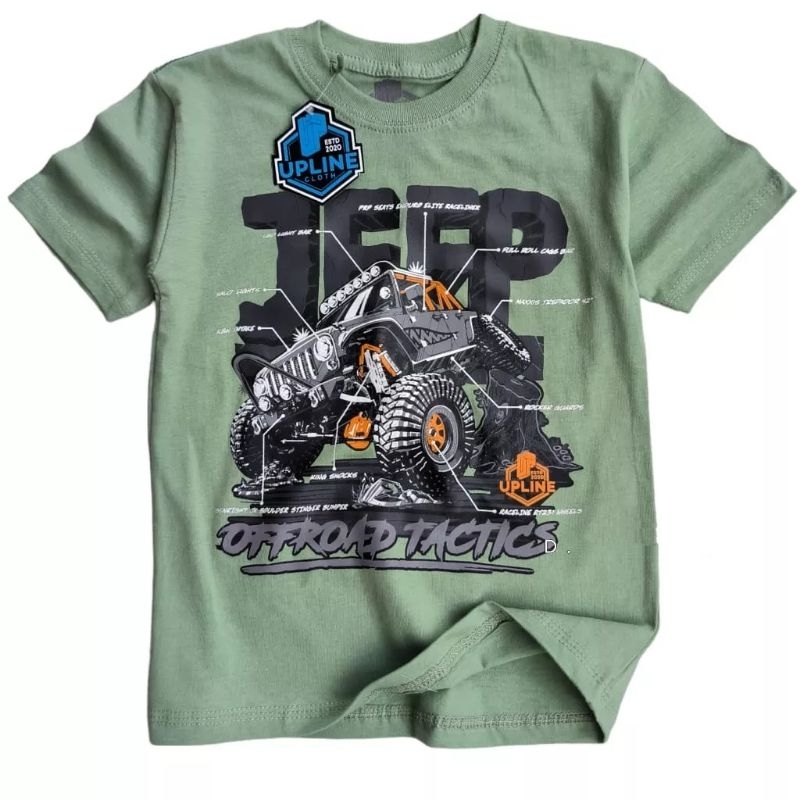 Áo thun nam Jeep Offroad Sage