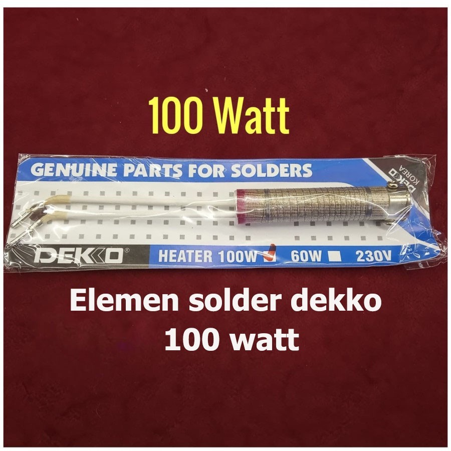 DEKKO 100W SOLDERING ELEMENT - ORIGINAL ds100n 100 W SOLDERING ELEMENT deKko
