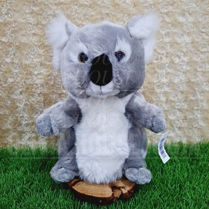 Koala Tay Con Rối Toàn Thân Màu Xám Handpuppet Koala Búp Bê Màu Xám Dễ Thương Koala