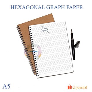Sổ hóa học hữu cơ hình lục giác / a5