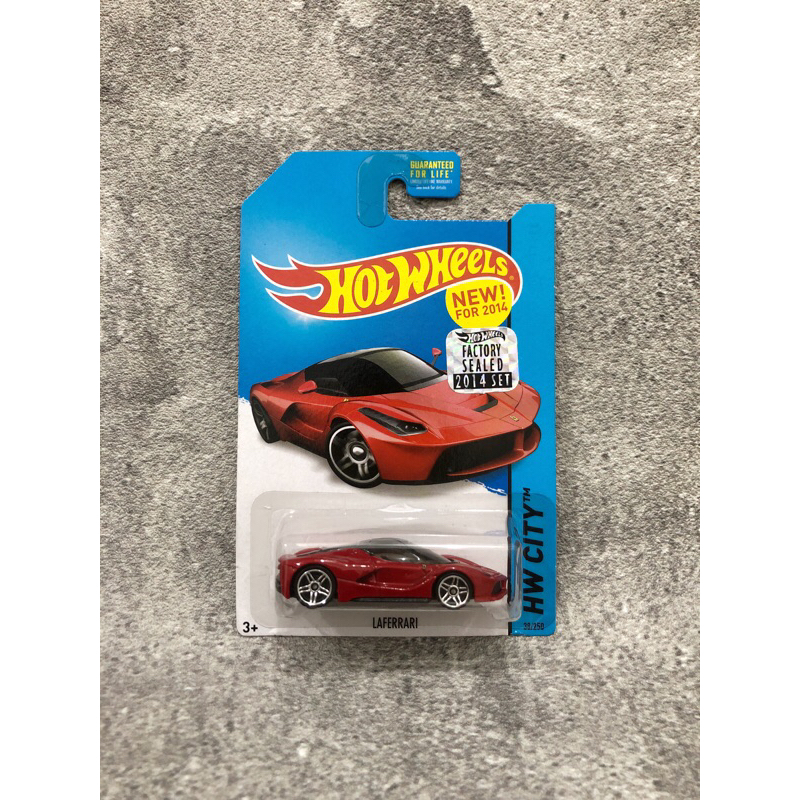 Hot Wheels Laferrari Red Factory Sealed FS (HW City 2014)