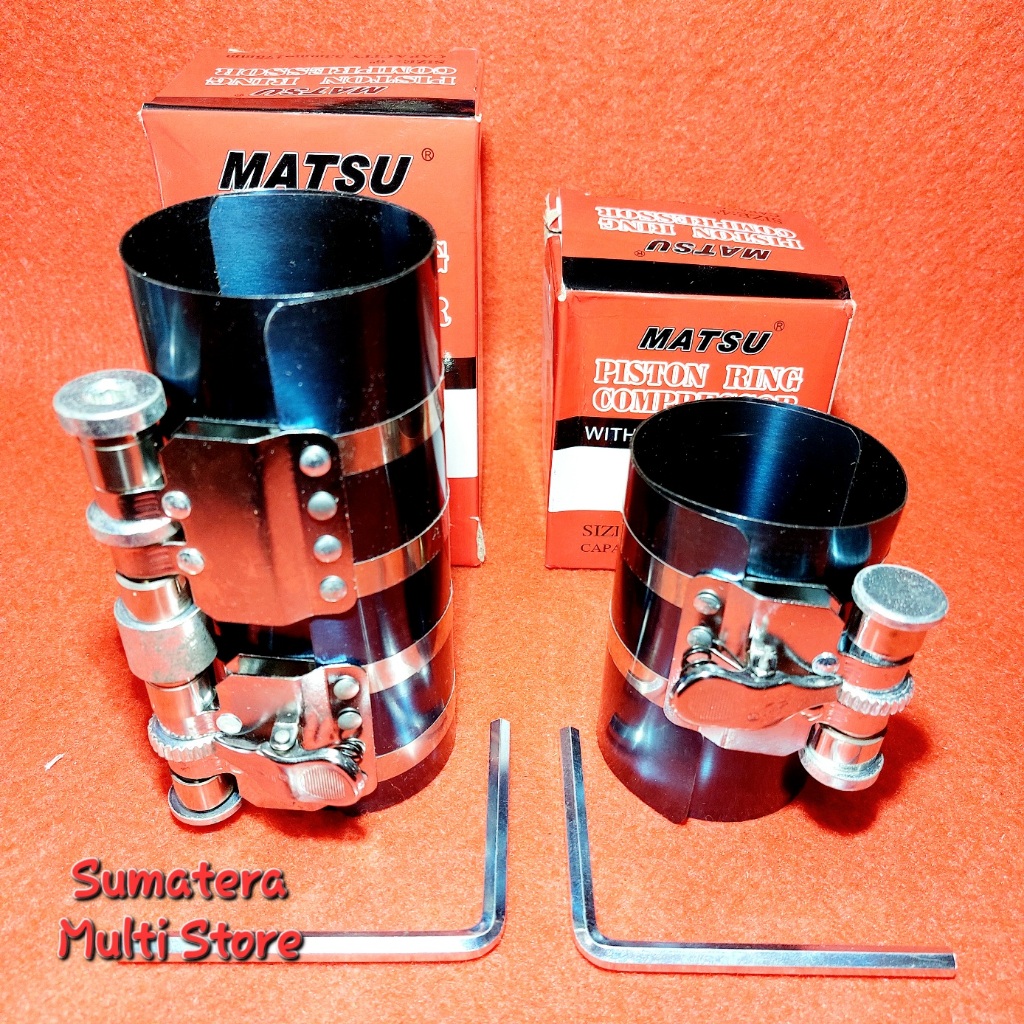 Công cụ ép vòng Piston ô tô Matsu 4 và 6 inch Công suất máy nén 53mm - 175mm