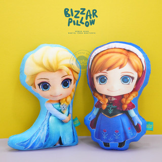 Gối bizzarpillow Nhân Vật elsa anna size m bz046