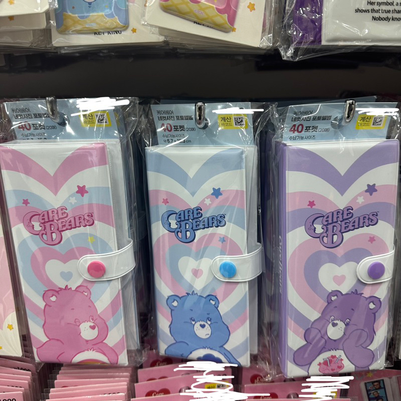 [HÀNG CÓ SẴN] Daiso Korea Phototrip Care Bears Book 4 dải cắt Photobook Collect Book 4-Cut Kolbuk Po