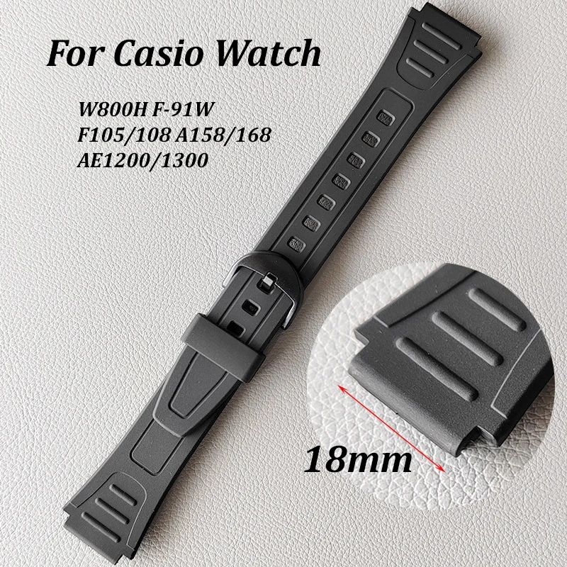Dây đeo đồng hồ cho Casio AE-1200 AE-1300 Chính hãng