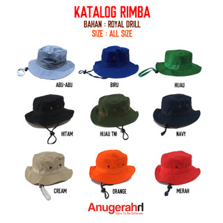 Mũ bucket / nón / rừng / mũ xô / mũ đi bộ đường dài / mũ rừng / mũ rừng núi chất liệu đính đá hoàng gia