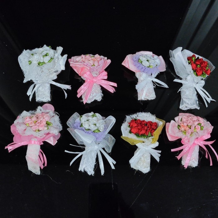 MINIATURE 1: 12 BOUQUET LỚN (6 cm) BOUQUET HOA LỚN