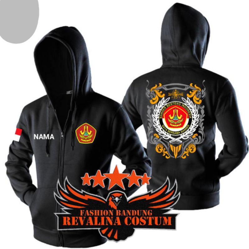 ÁO KHOÁC ÁO KHOÁC HOODIE ZIPPER ĐEN