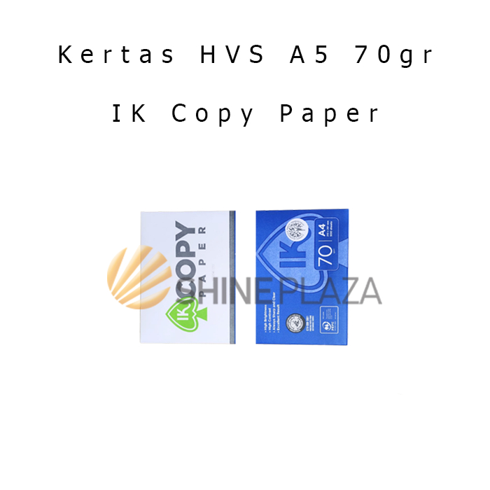 Giấy sao chép A5 70gr IK - Giấy in Photocopy trắng A5 70 gram