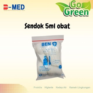 Thìa đo lường thuốc 5 ml chứa 100 chiếc