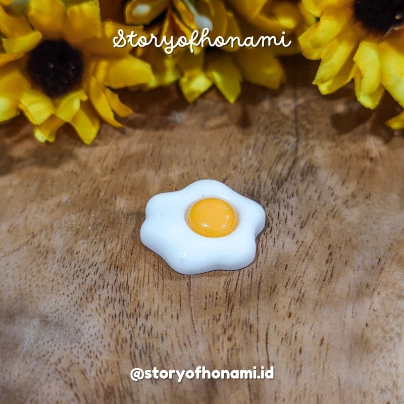 MINIATURE 1: 12 CEPLOK EGGS (2 x 2,1 x 0,4 cm) THỰC PHẨM TRẺ EM BÊN SUNNY
