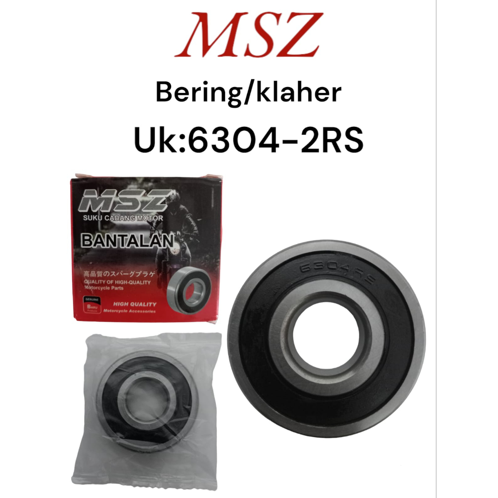 Vòng bi / Vòng bi bánh xe 6304 Thương hiệu MSZ