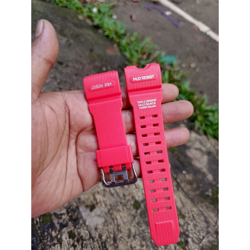Dây đeo đồng hồ màu đỏ Casio G-Shock GWG-1000 GWG1000 GWG 1000