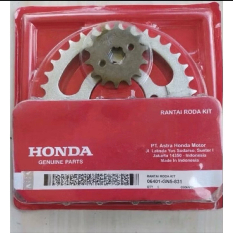 Bộ bánh răng Honda Grand Prima Astrea Legenda GN5 Chain Gear