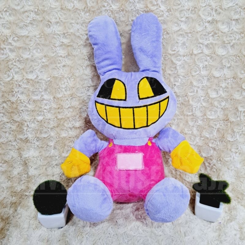 Jax Rabbit The Amazing Digital Circus pomni Doll No Tag L Sit Jax Doll L