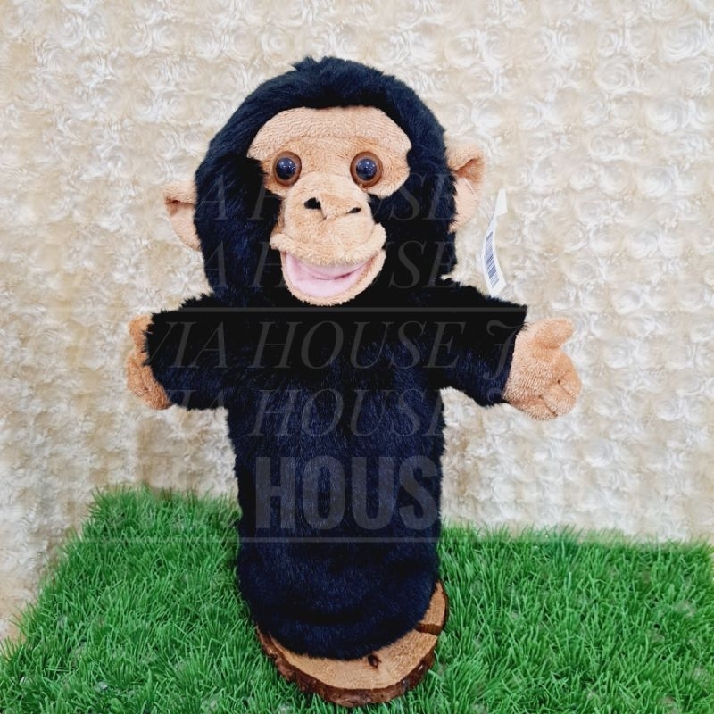 Gorilla Hand Puppet Không Chân Gorilla Handpuppet Đen Nâu