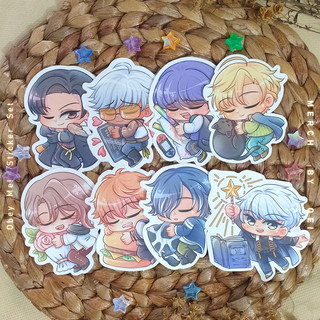 Hãy tuân theo tôi! Hình Dán Hàng Hóa fanart [merch by qei]