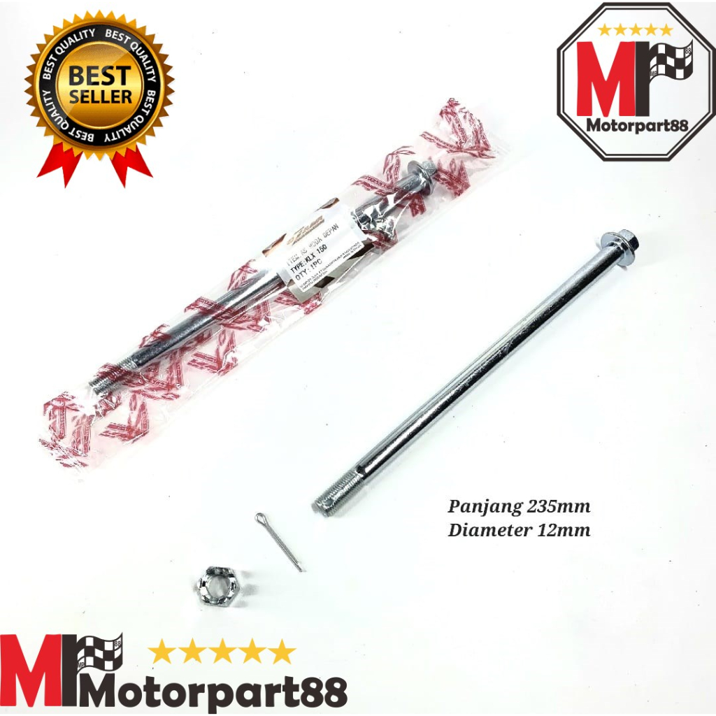AXLE TRƯỚC KLX 150 SL DRACKER 150 OZAWA