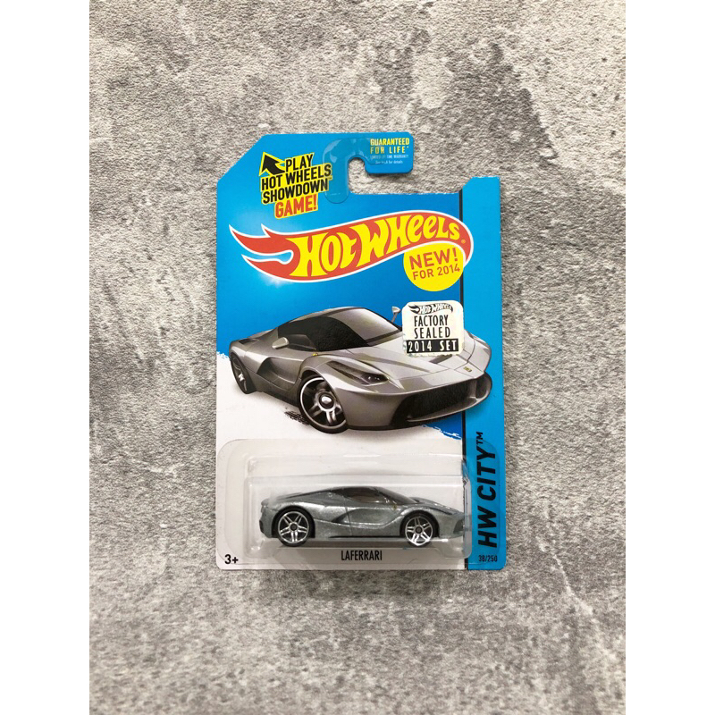 Nhà máy bạc Laferrari Hot Wheels niêm phong FS (HW City 2014)