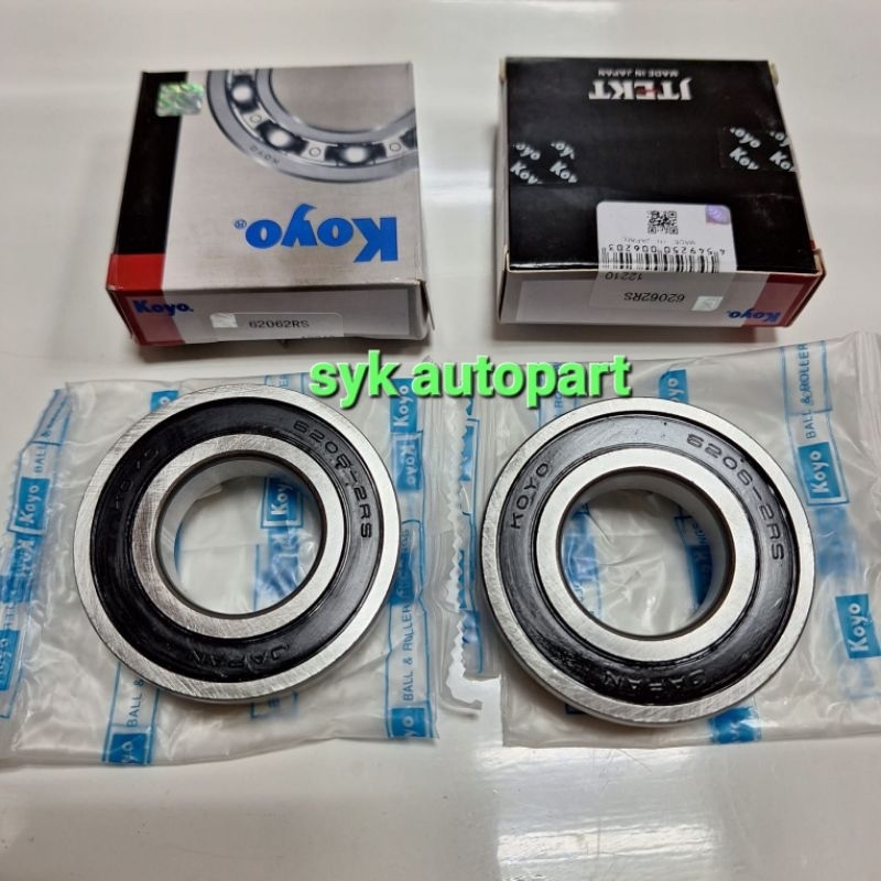 VÒNG BI 6206 2rs koyo