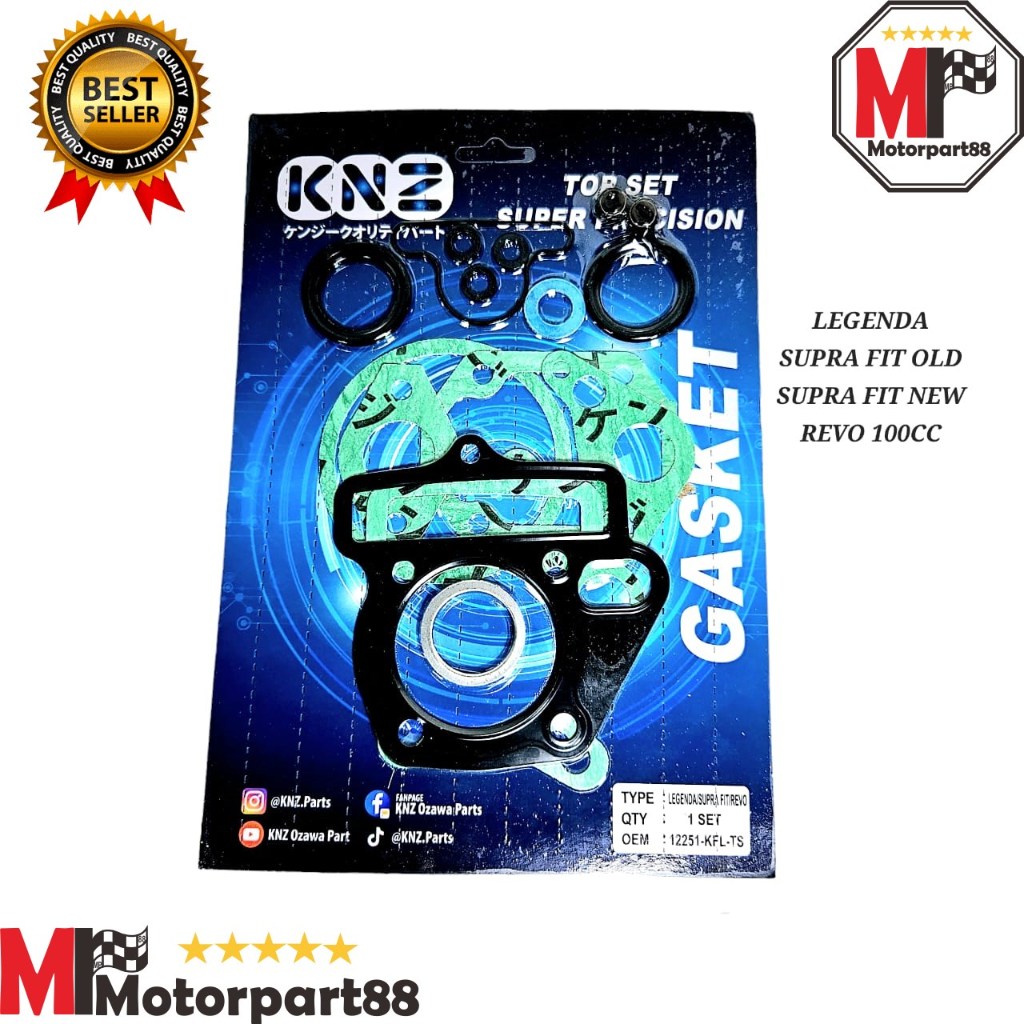 KNZ GASKET TOP SET LEGEND SUPRA FIT MỚI REVO OLD SUPRA FIT KFL