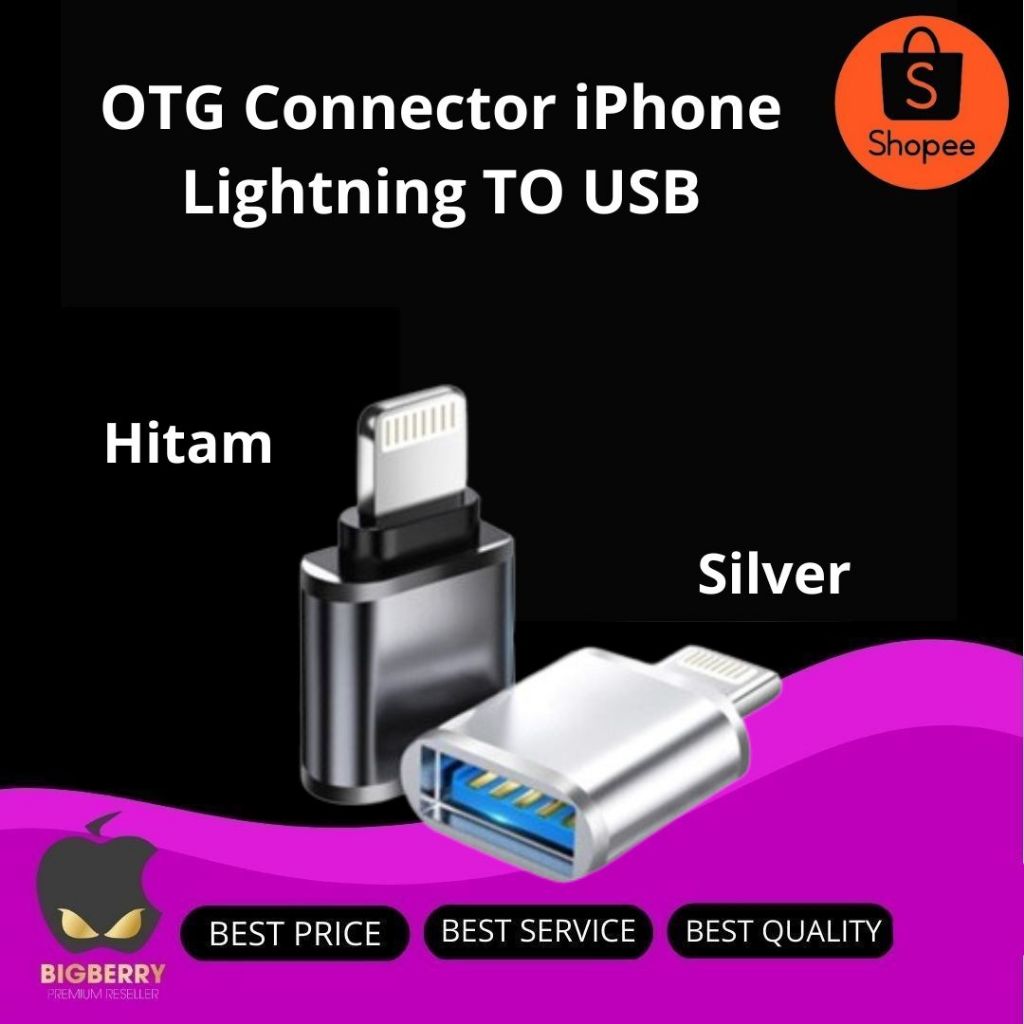 Đầu nối OTG Bộ chuyển đổi iPhone Lightning sang USB 3.0 Dữ liệu nhanh