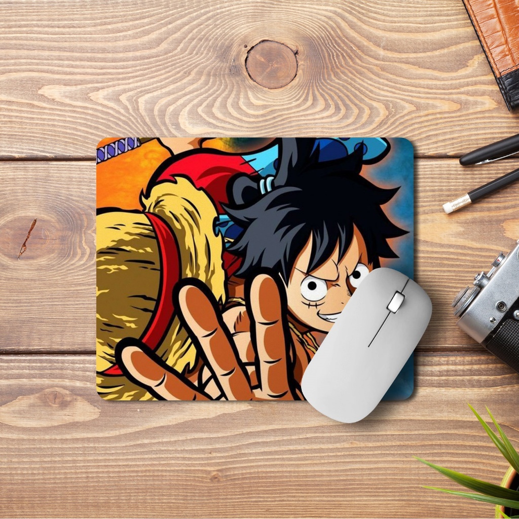 [7 THIẾT KẾ] LUFFY ONE PIECE ANIME MOUSE PAD LUFFY ONE PIECE ANIME MOUSEPAD / Mousepad Tấm lót chuột