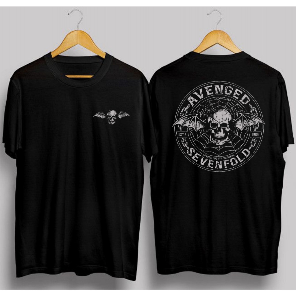 Áo thun Kaos Band Avenged Sevenfold A7X Musik Metal Distro
