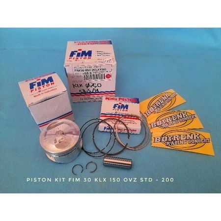 BỘ BỘ SỮA PISTON FIM 30 KAWASAKI KLX 150 OVZ STD - 200