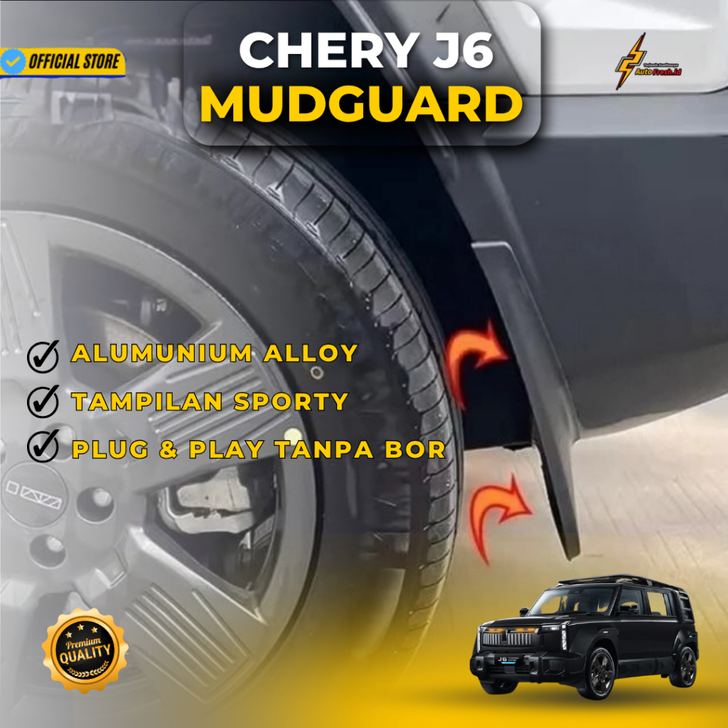 MUD GUARD CHERY J6 / MUD CARPET CHERY J6 / CHERY J6 MUD GUARD / MUD GUARD CHERY J6 / PHỤ KIỆN CHERY 