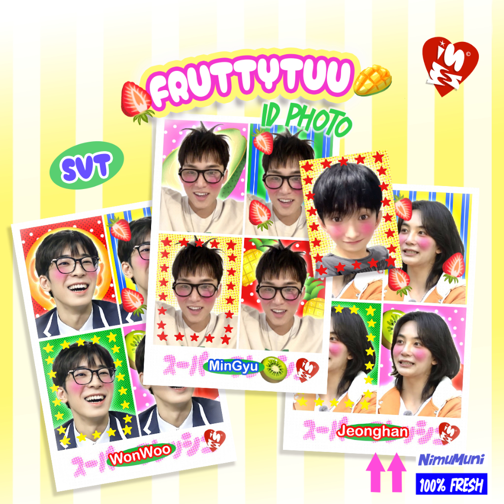 ẢNH SEVENTEEN ID | FRUTTYTUU ID PHOTO SEVENTEEN