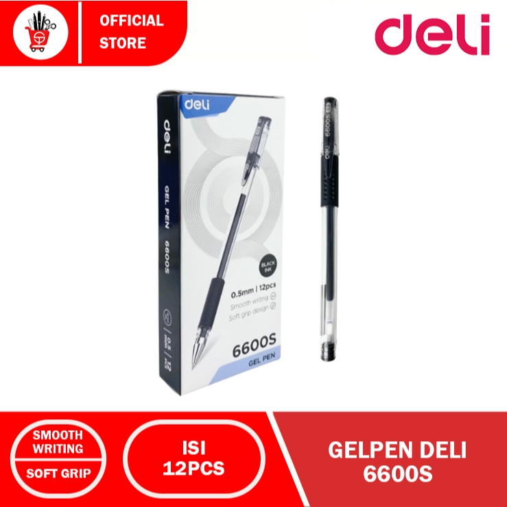 BÔNG | Bút Bút | Gelpen DELI 6600S (1 GÓI)
