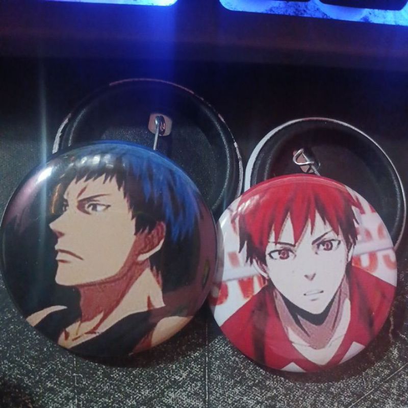 Kuroko Không Giỏ Pin Anime Akashi seijuro Aomine Daiki