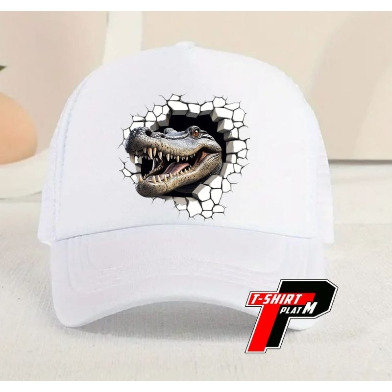 Mũ bóng chày Mũ / Mũ / Mũ bibol 3D cá sấu