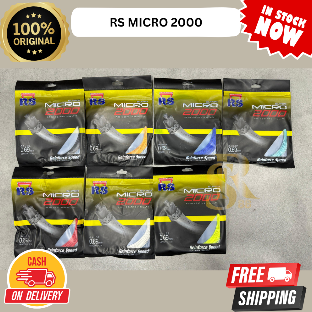 Dây cầu lông Rs Micro2000 / Rs Micro 2000 chính hãng