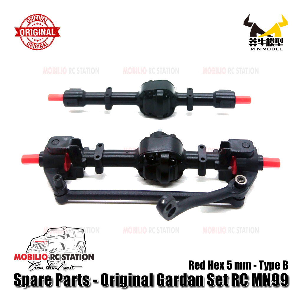 Trục Rc giới hạn MN99 & MN99s có bánh răng kim loại