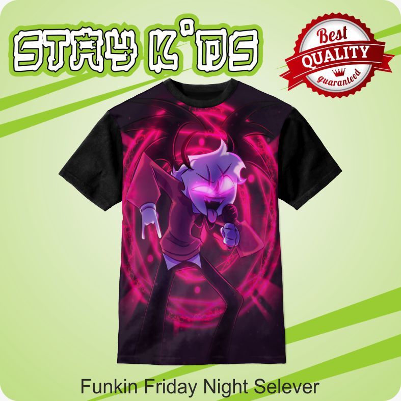 Áo thun trẻ em Funkin Friday Night Selever