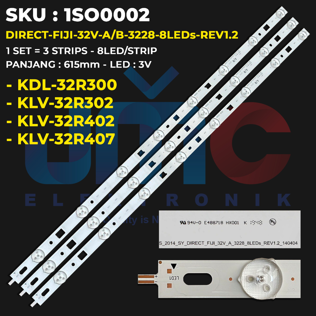 Đèn Nền SONY 32 Inch TV KDL-32R300 KLV-32R302 KLV-32R402 KLV-32R407 pxb11