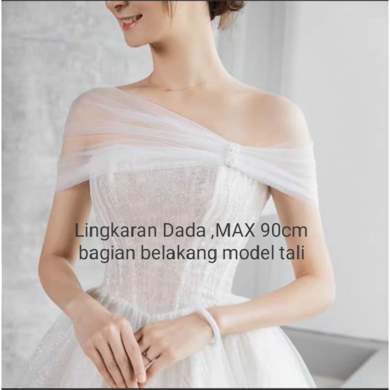 Váy cưới Cardigan Bolero