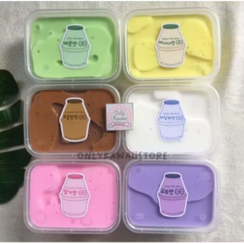 Sữa Slime, Sữa Slime, Slime thơm rẻ nhất, Slime có sẵn cá tuyết, Slime mềm, Pudding Slime
