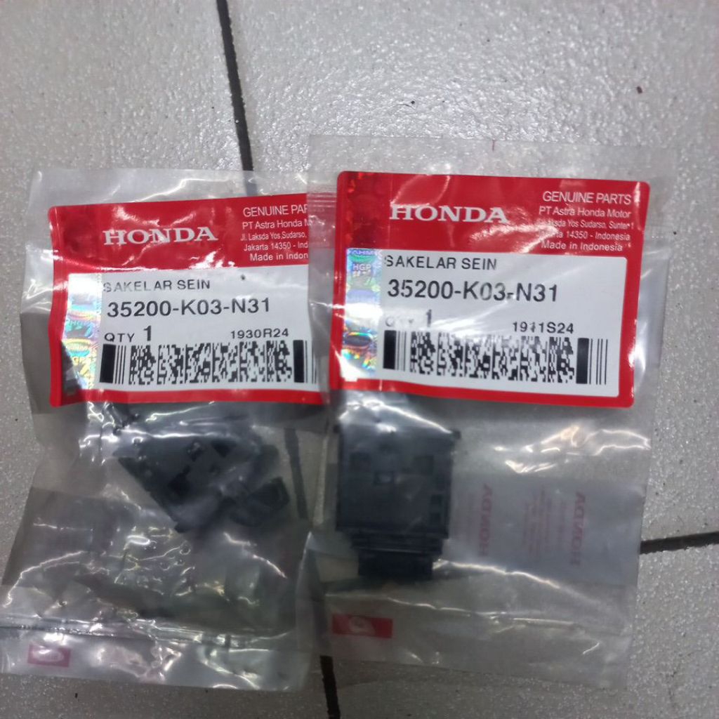 35200K03N31 – SW UNIT WINKER, SEN SWITCH, RITING SWITCH BEAT, REVO, SCOOPY, SUPRA GTR, SUPRA X 125 M
