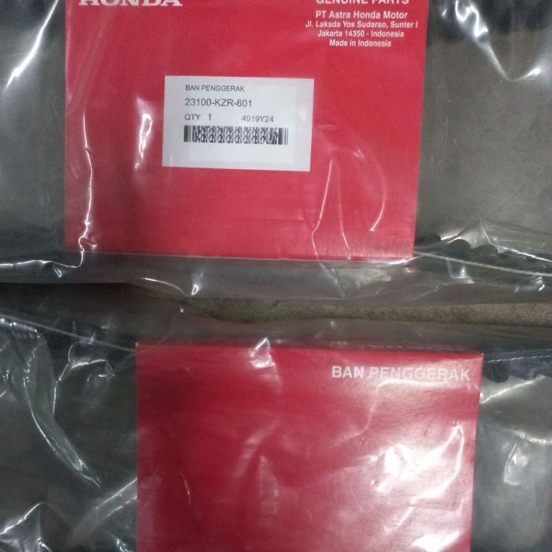 23100KZR601 – DÂY DRIVE, CHỈ DÂY VAN, CHỈ VBELT VARIO 125 AHM CHÍNH HÃNG