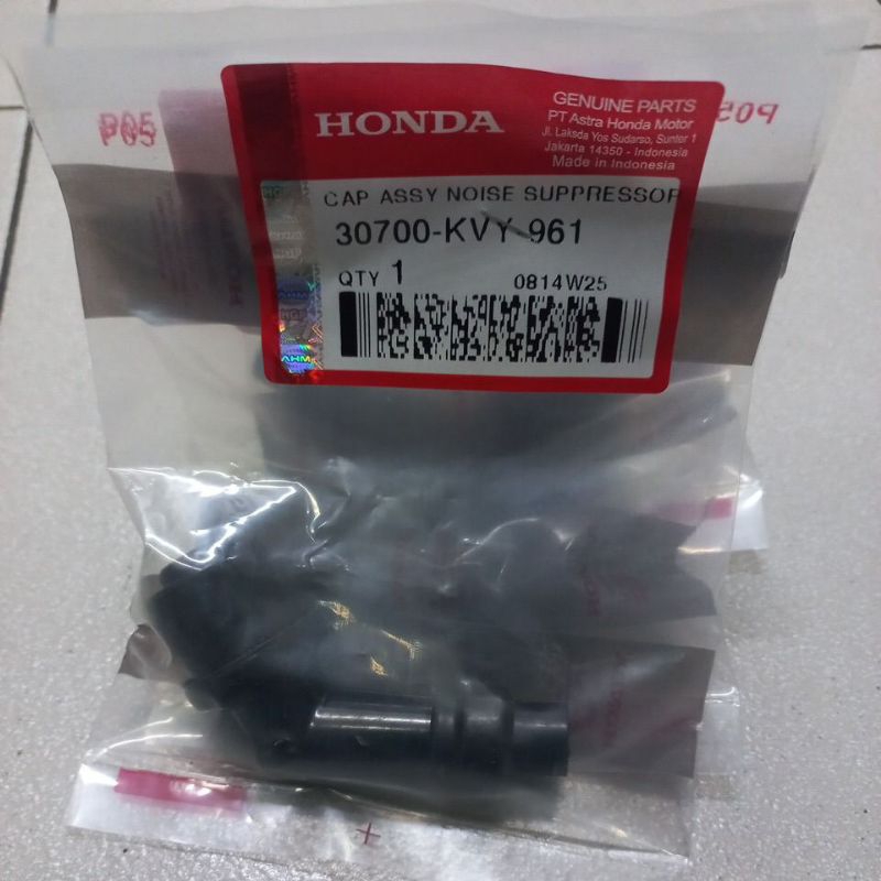 30700KVY961 – CAP ASSY NOISE SUPPRESSOR, SPARK CẮM CAP, SPARK CẮM CAP BEAT CARBON GỐC AHM